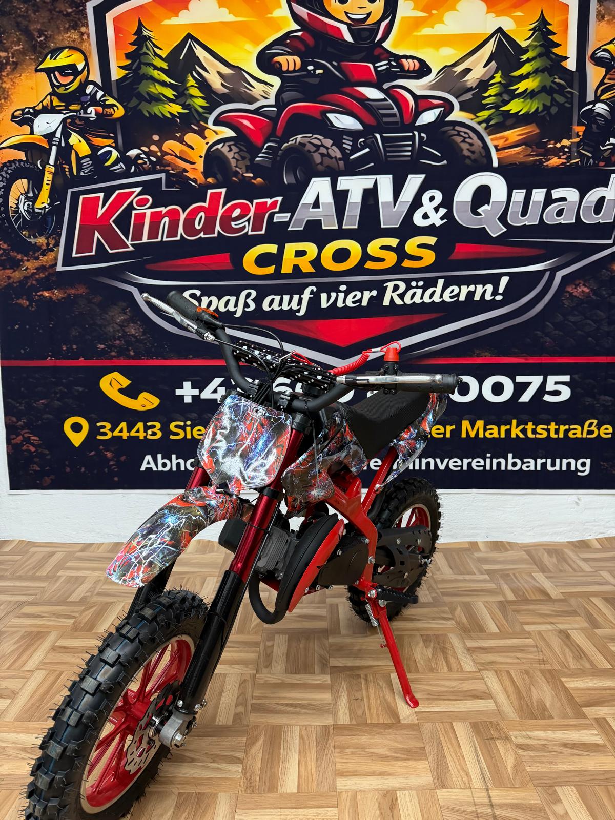 Kinder Benzin Cross Bike – 49cc (2-Takt)