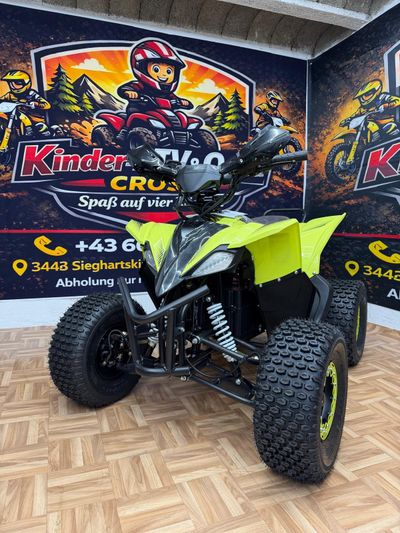 Kinder Elektro-Quad 1500W – Neongelb